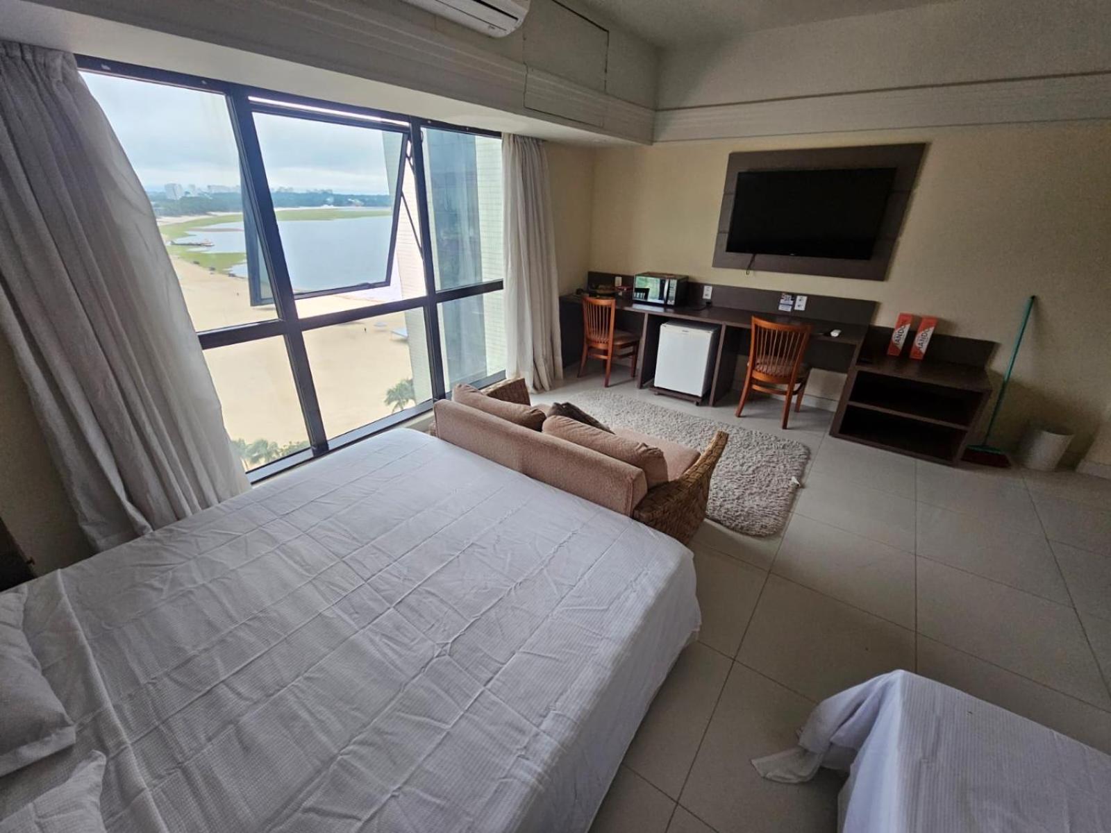 Tropical Executive Flat Vista Incrivel Para A Orla Manaus Exterior photo